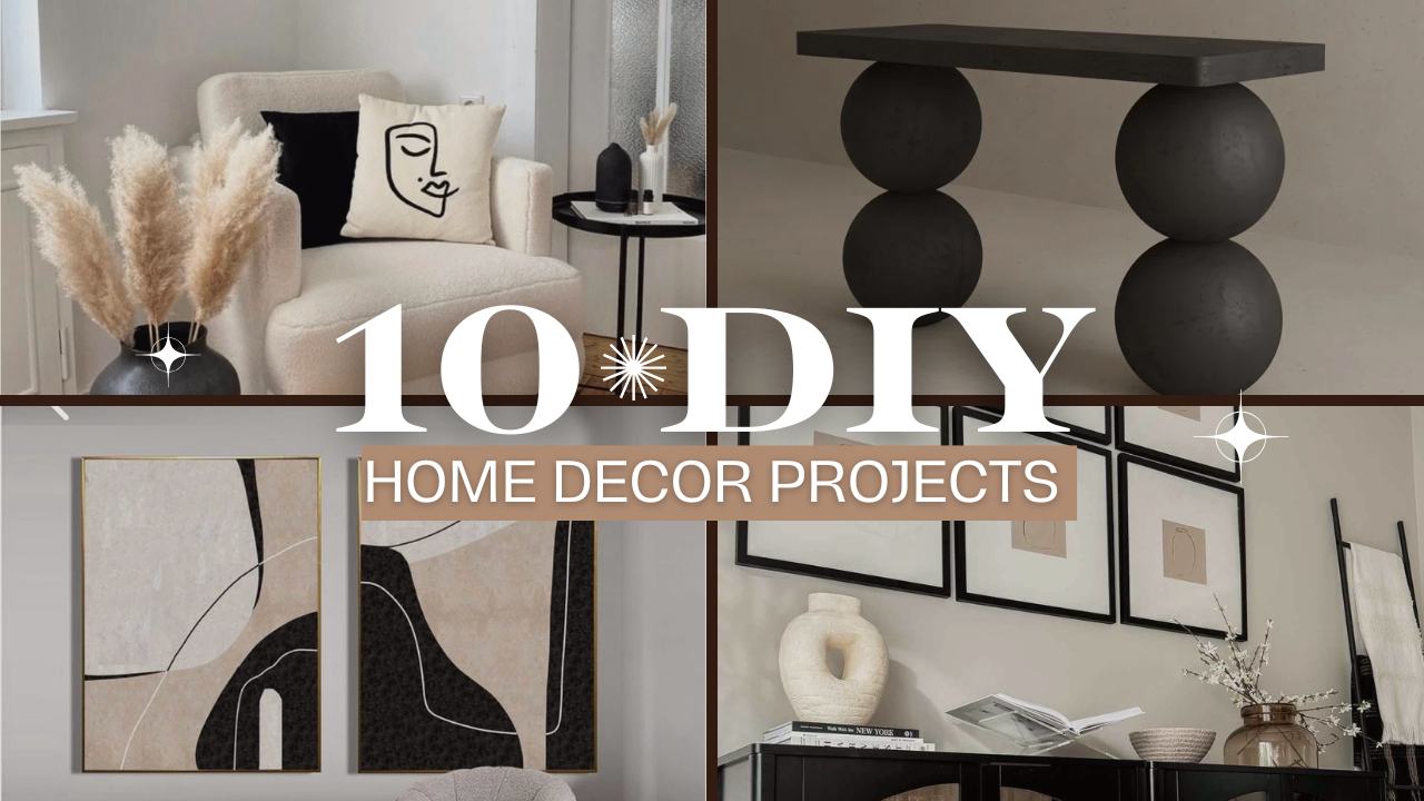 Load video: 10 DIY Home Decor Projects