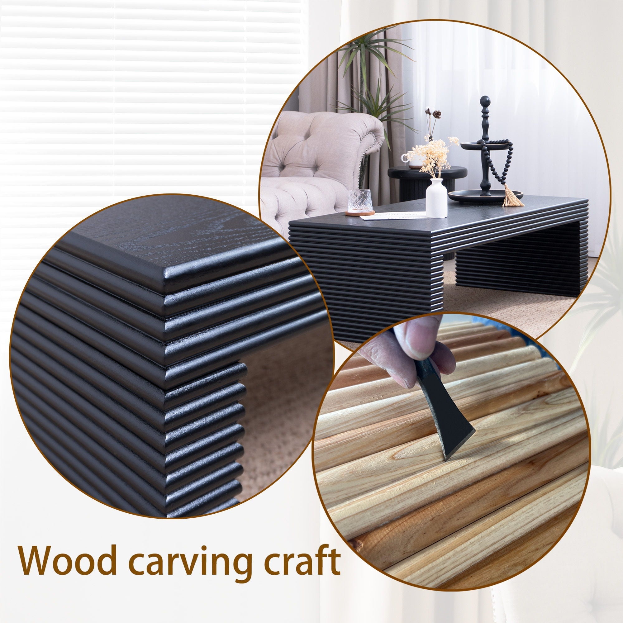 The Noir Gallery Coffee Table