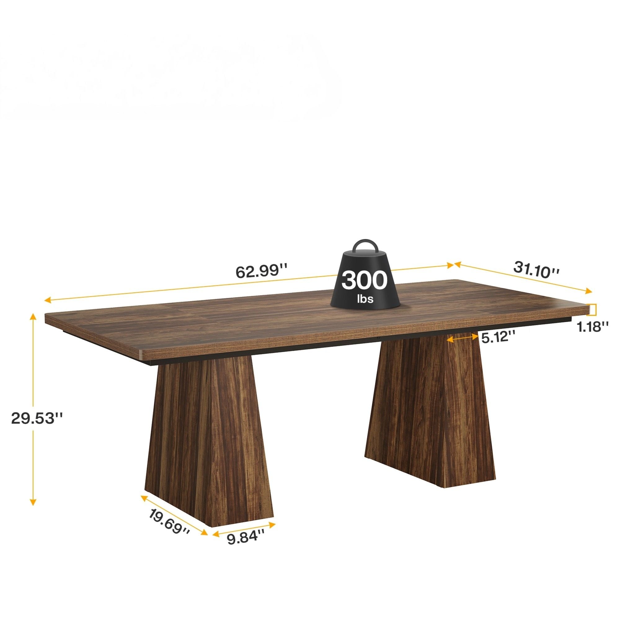 Noir Executive Desk