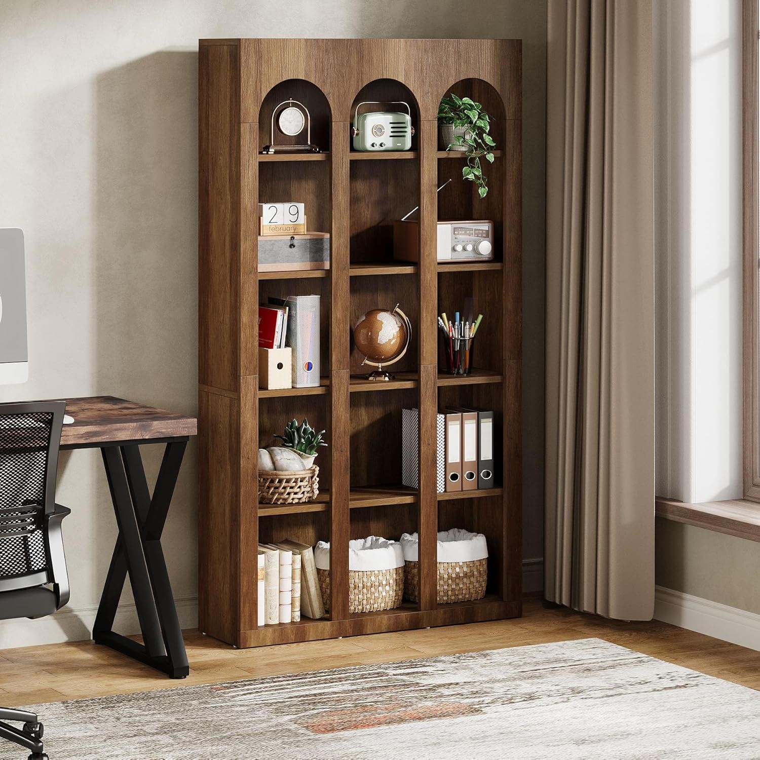 The Collector's Arch Bookcase