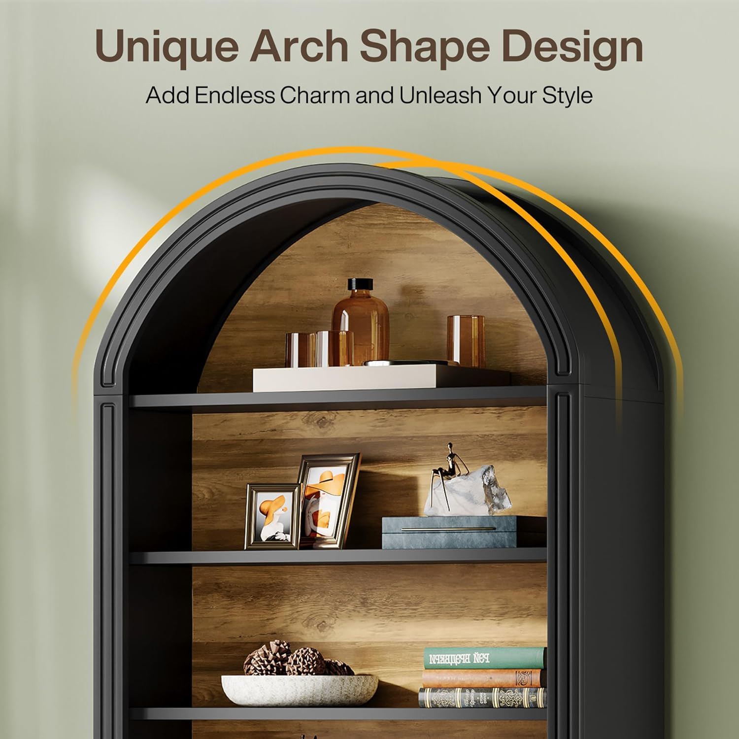 The Grand Arch Bookcase