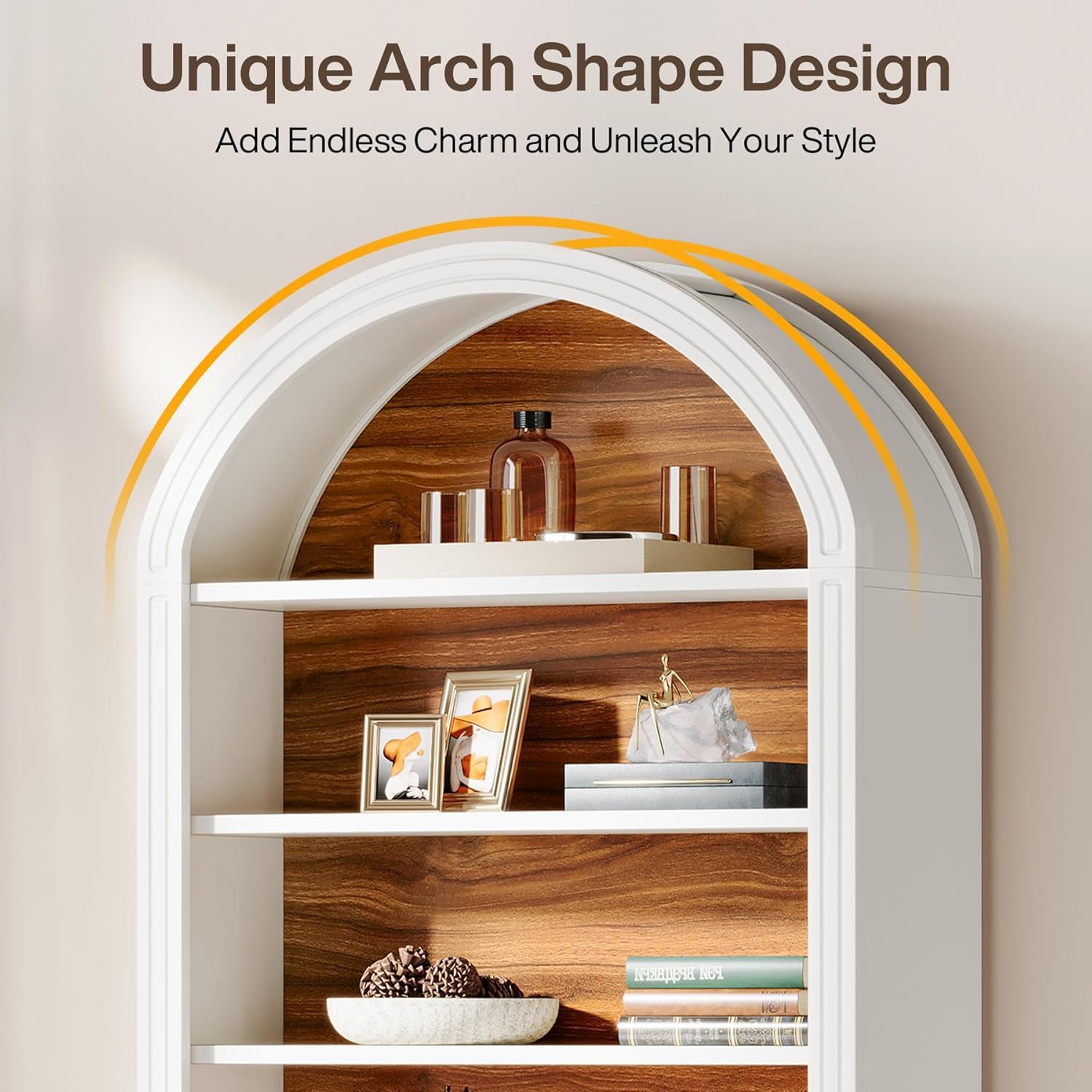 The Grand Arch Bookcase
