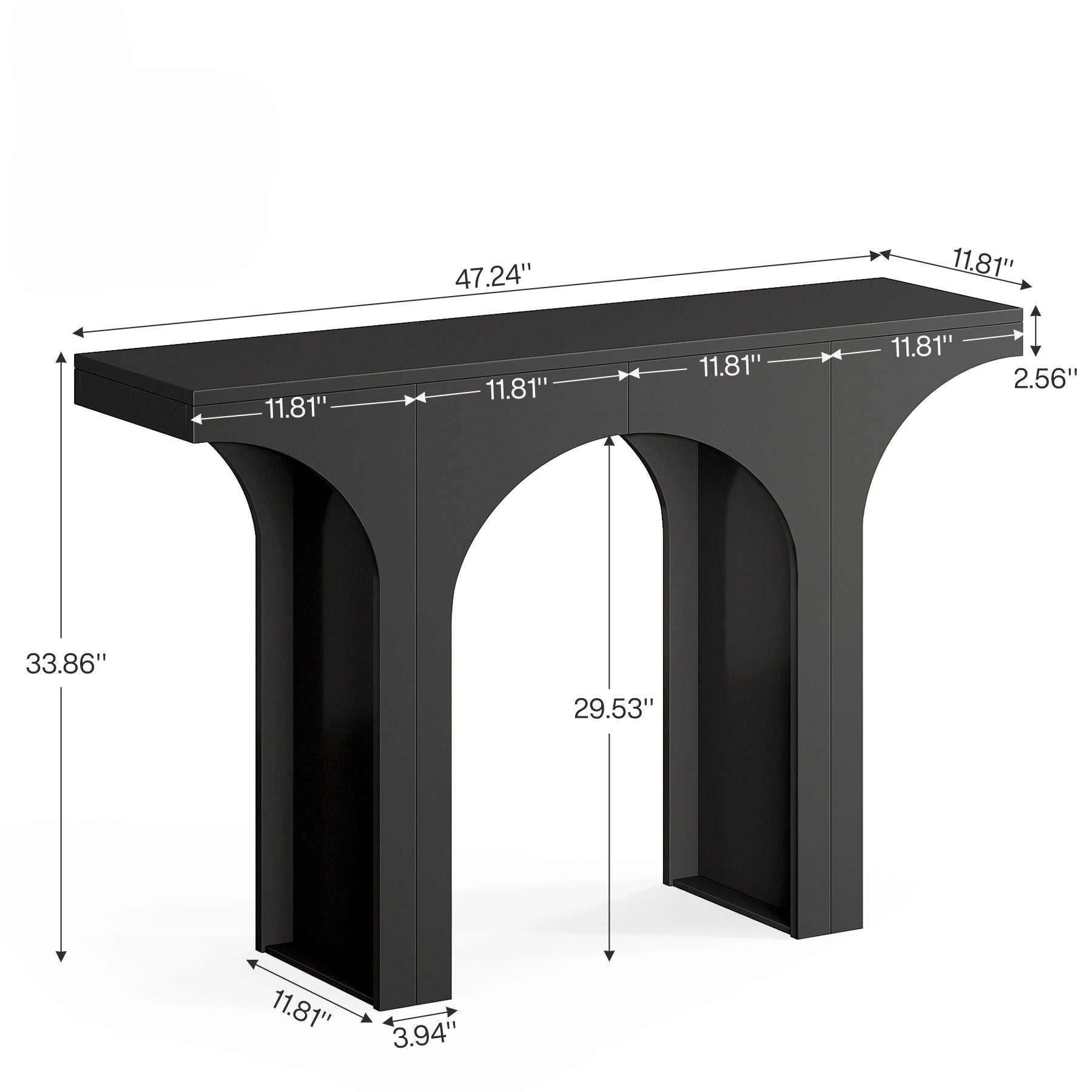 The Noir Arch Console