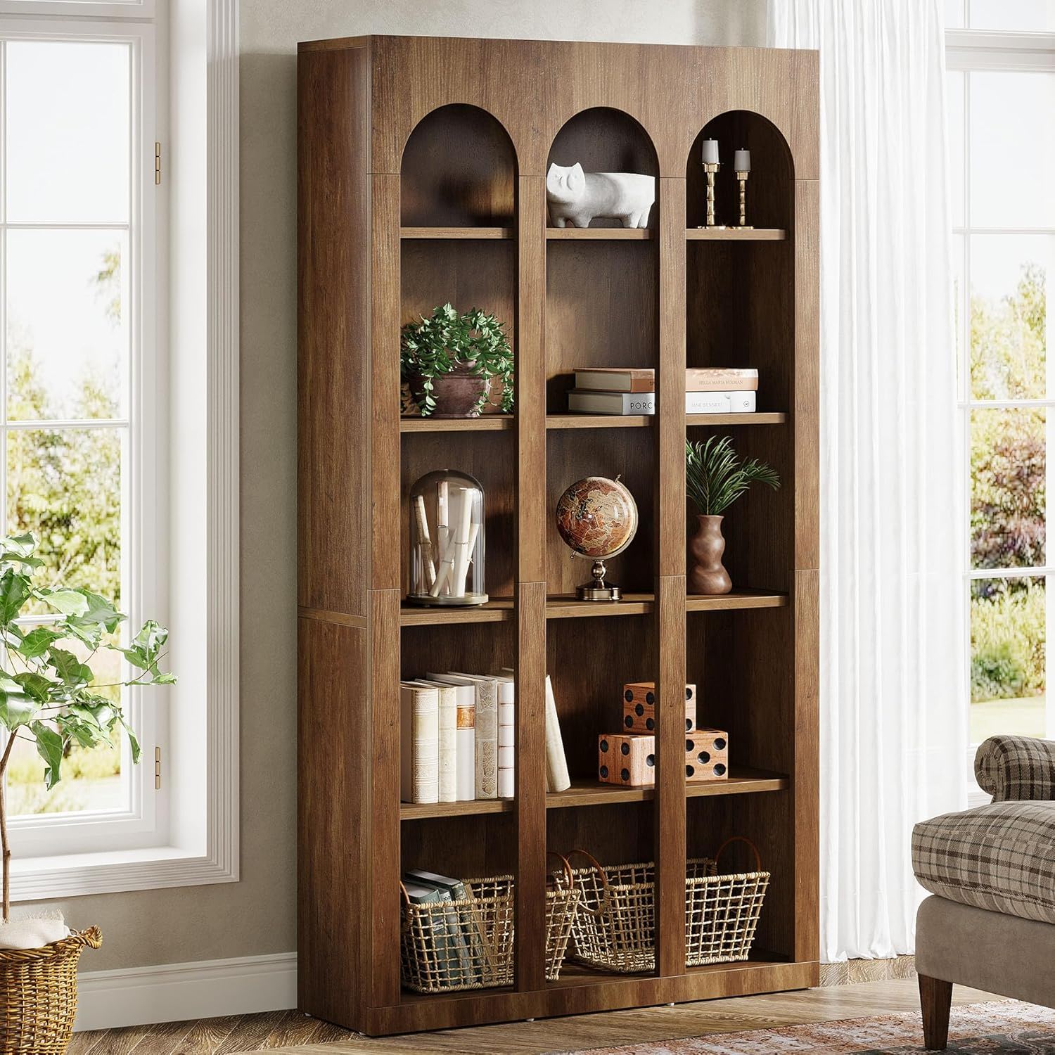 The Collector's Arch Bookcase