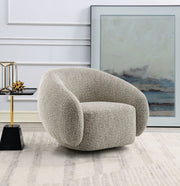 Bouclé Cloud Swivel Chair