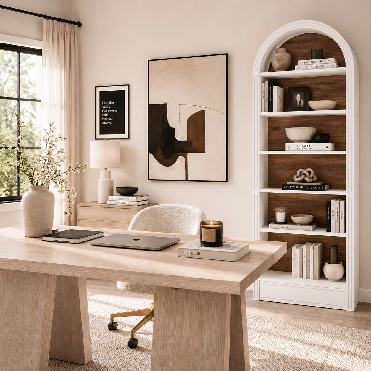 The Grand Arch Bookcase