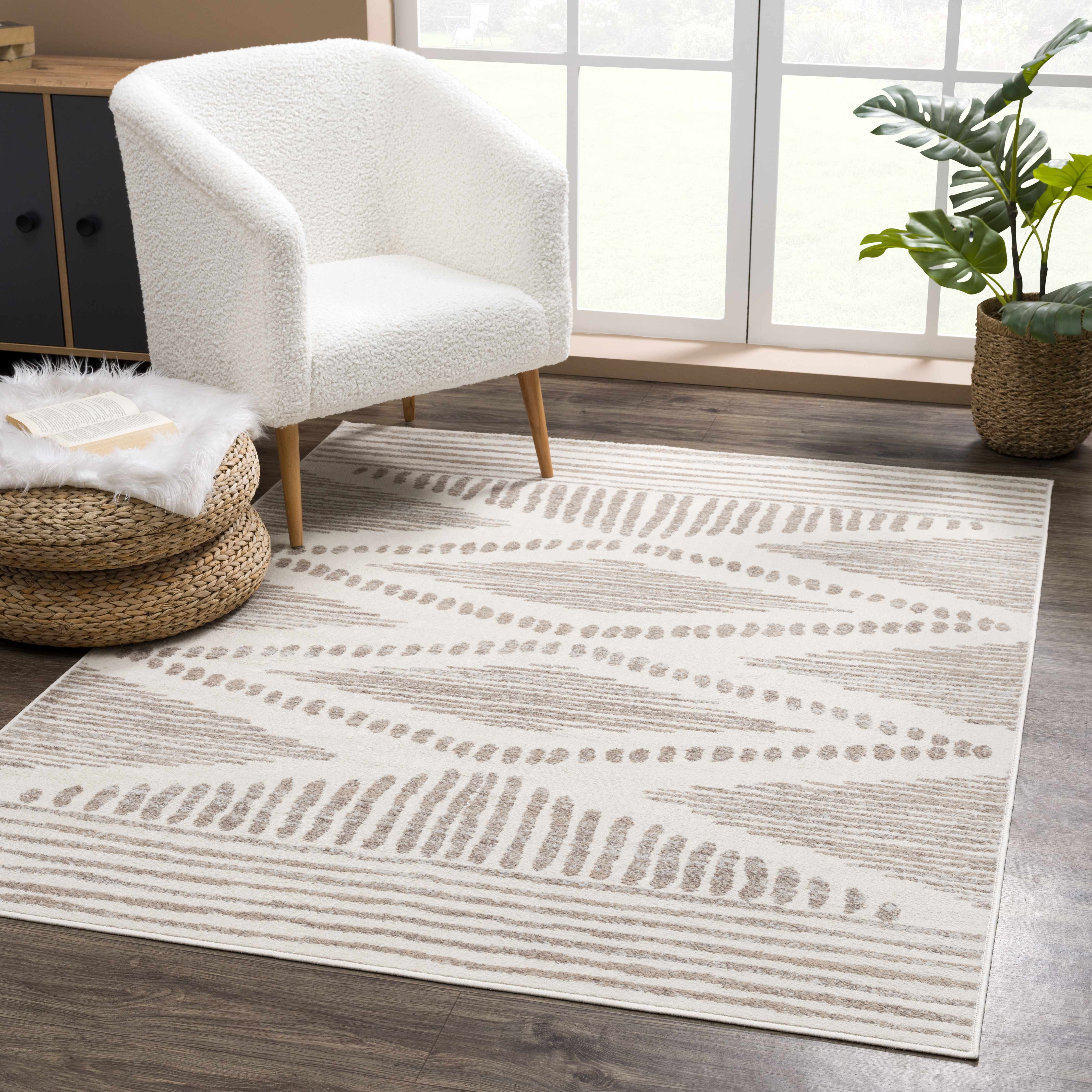 Drift Chevron Area Rug