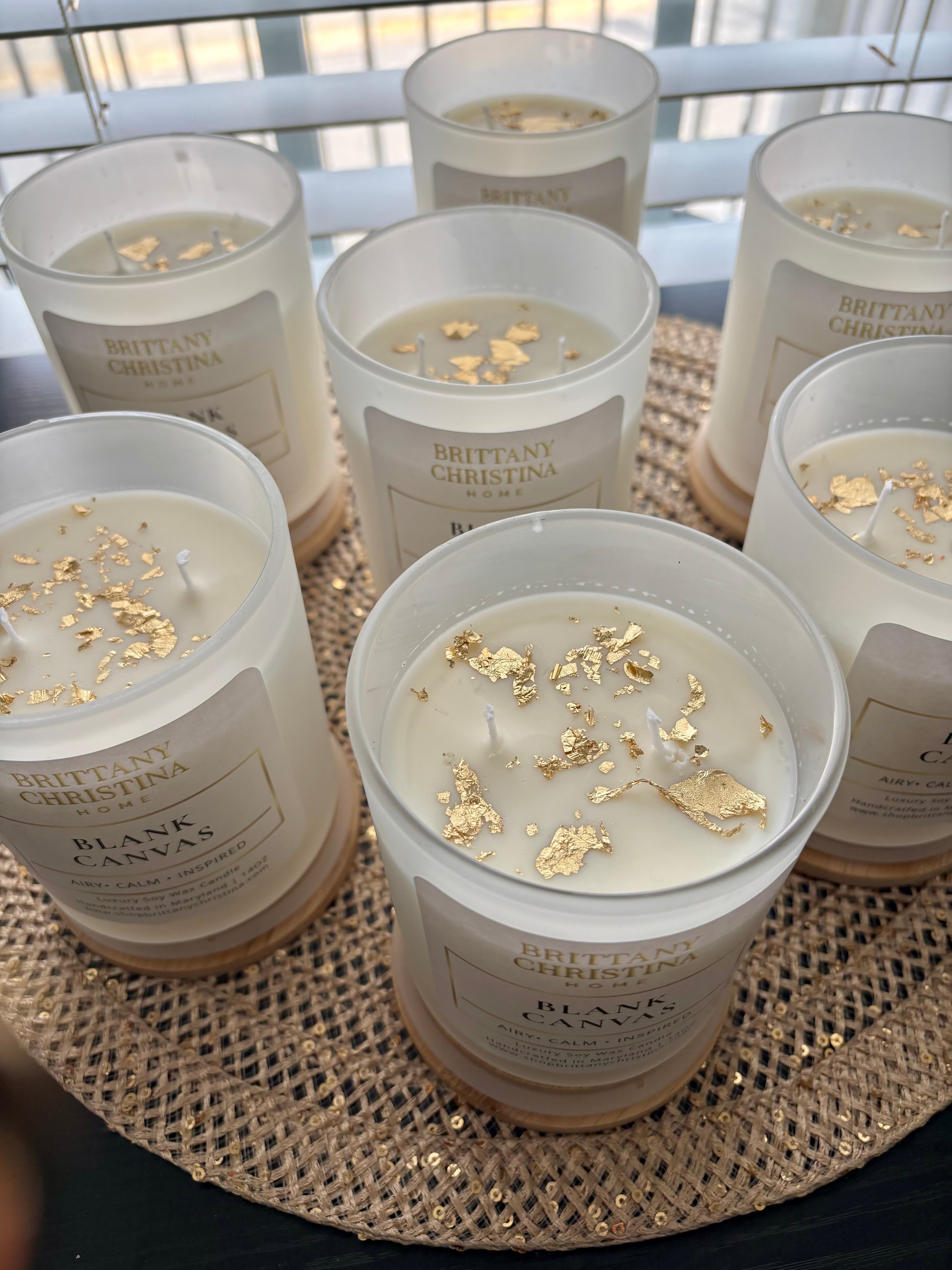 Blank Canvas Luxury Candle