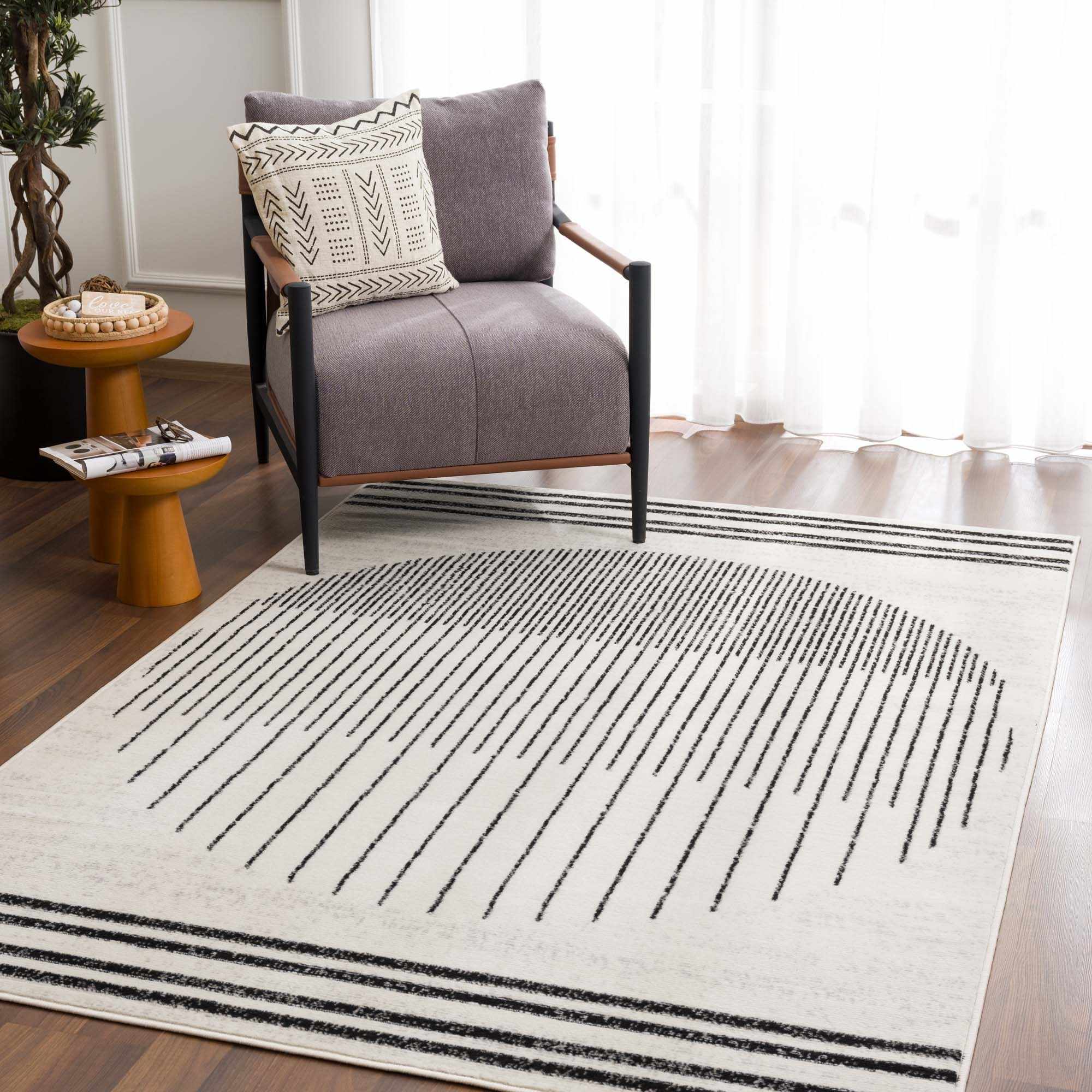 Axis Line Area Rug