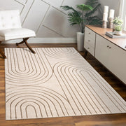 Flow Curve Area Rug