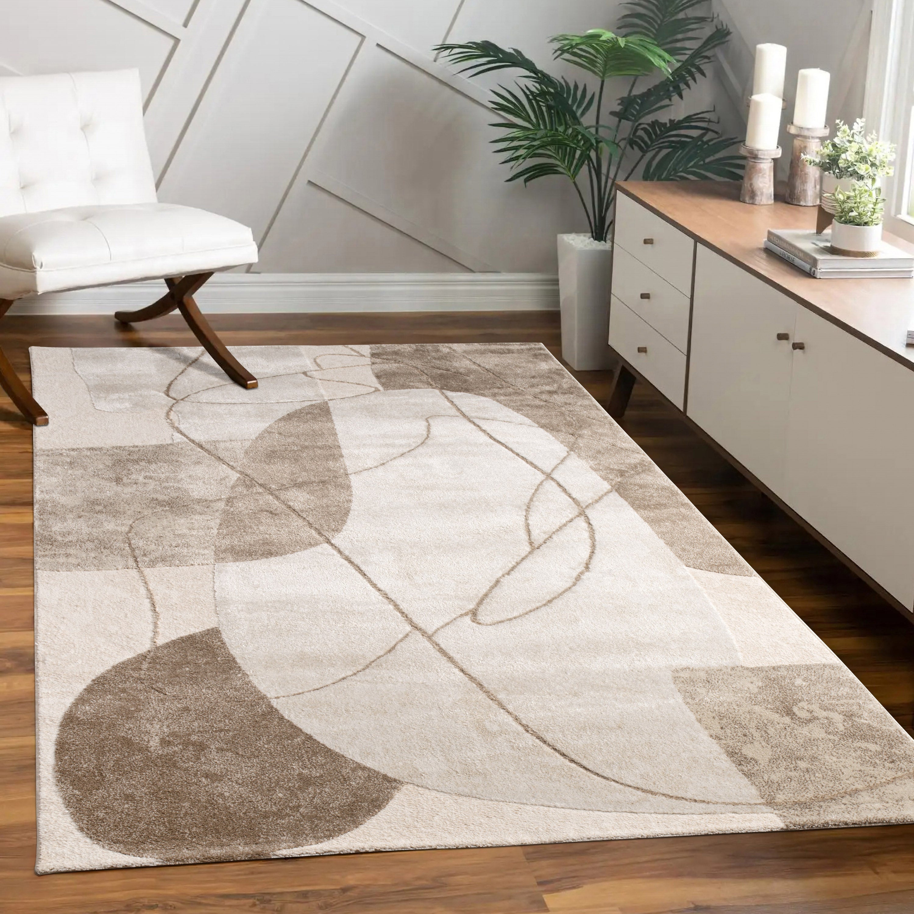 Abstract Form Area Rug