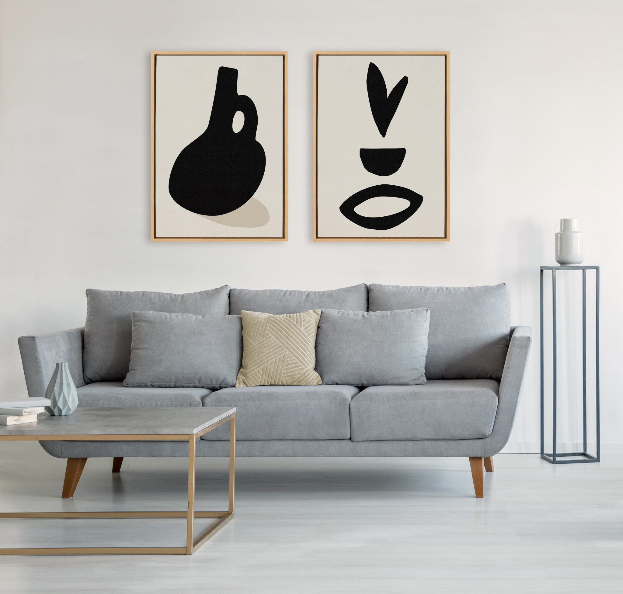 Objects of Quiet Framed Canvas Set