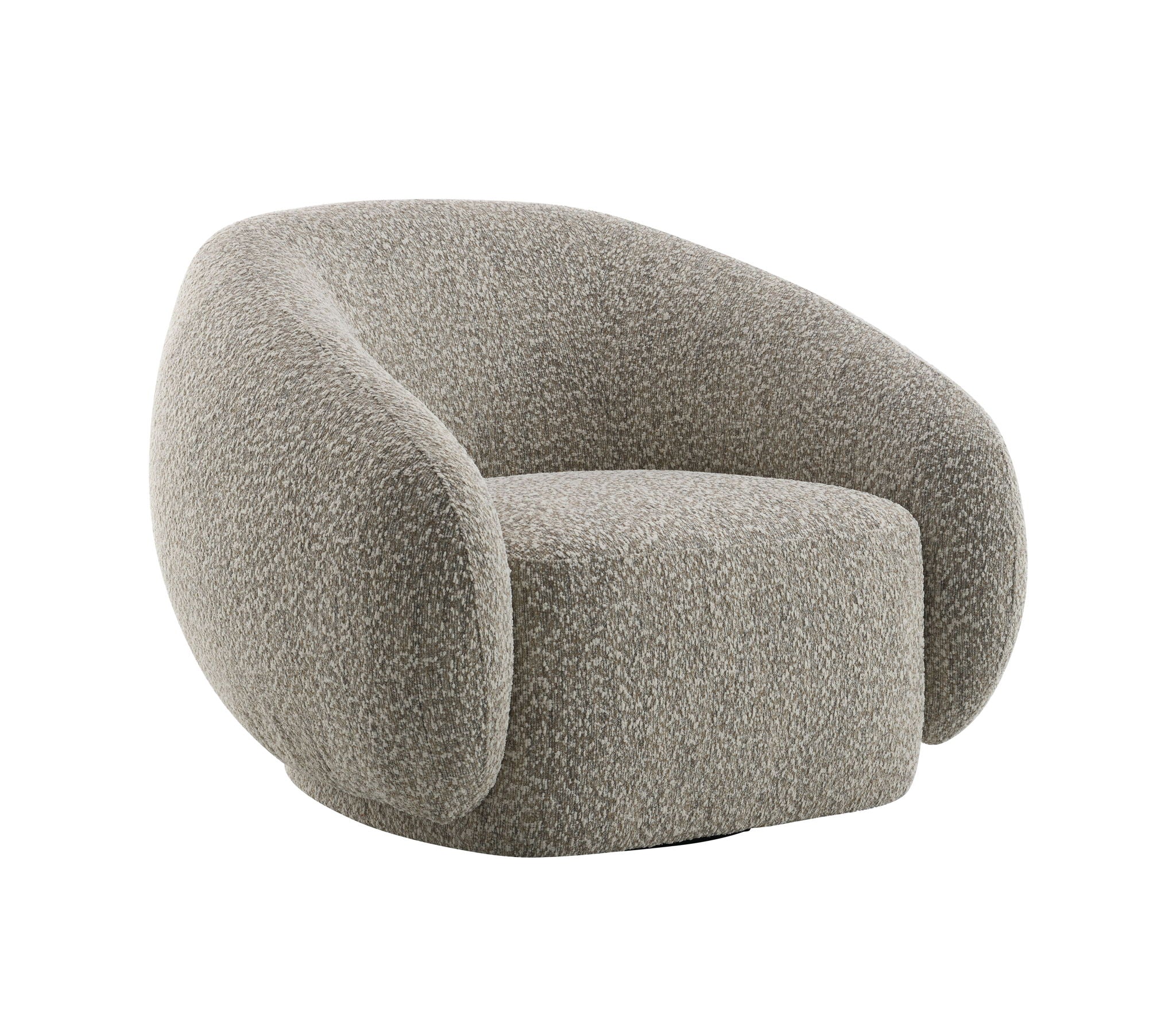 Bouclé Cloud Swivel Chair