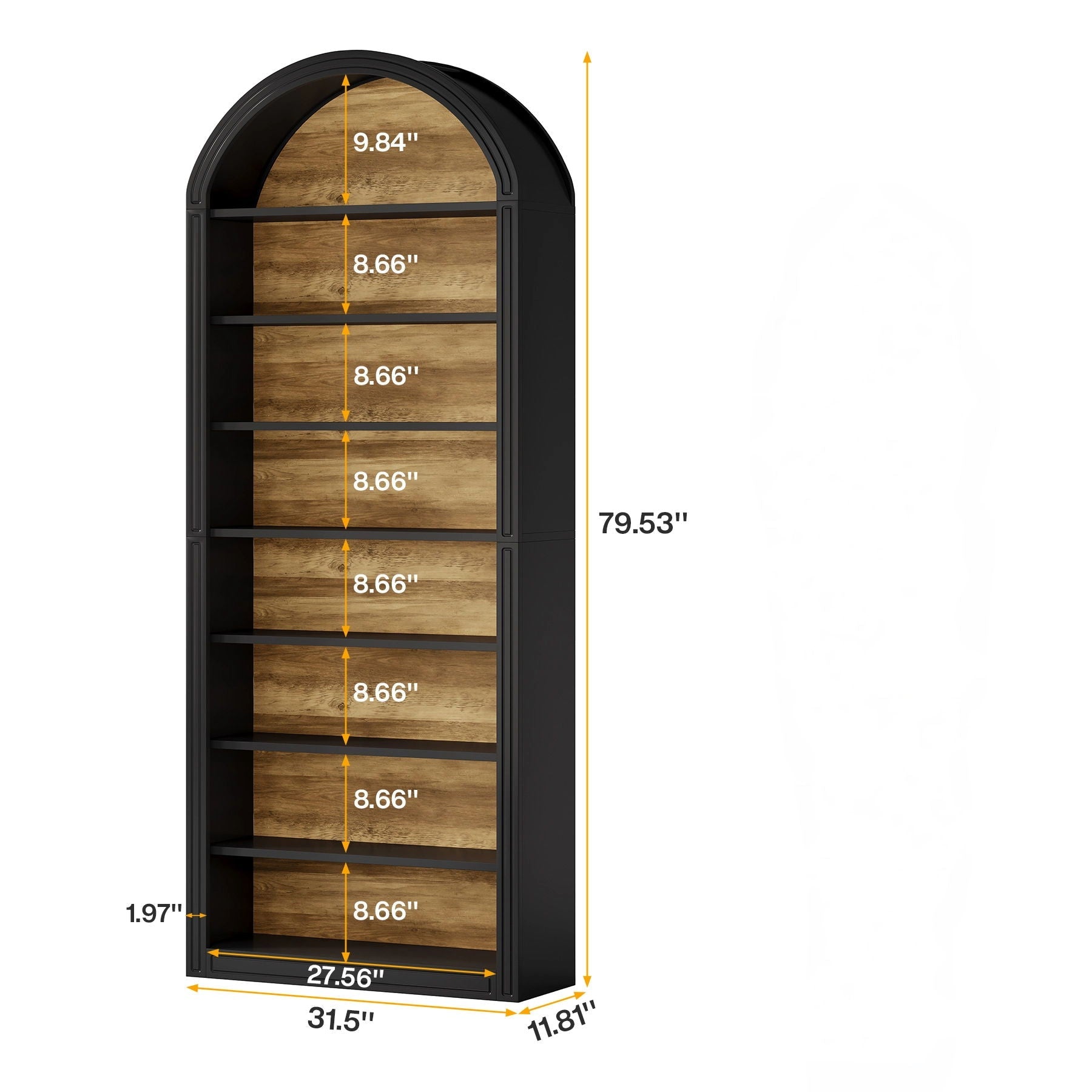 The Grand Arch Bookcase