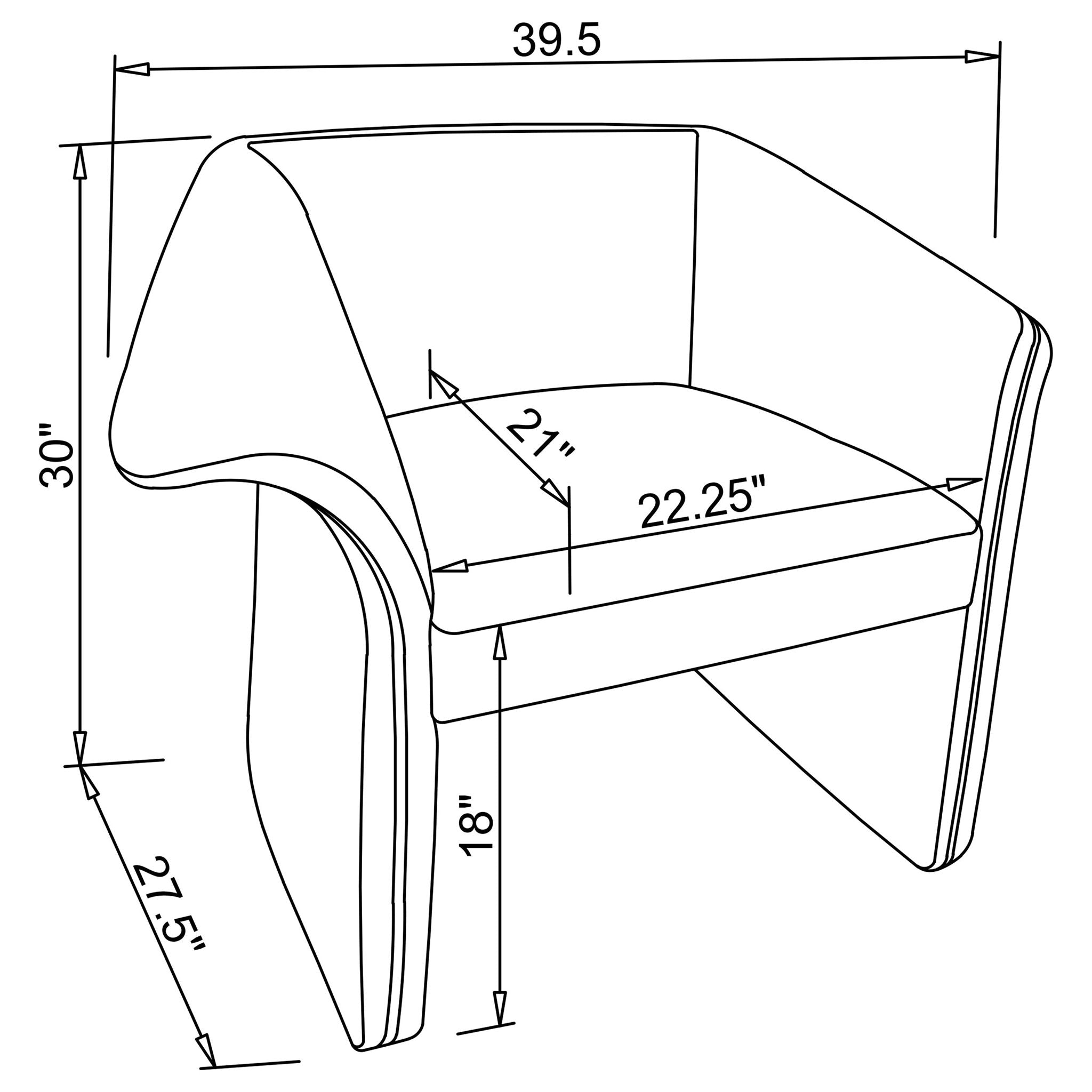 Noir Gallery Chair