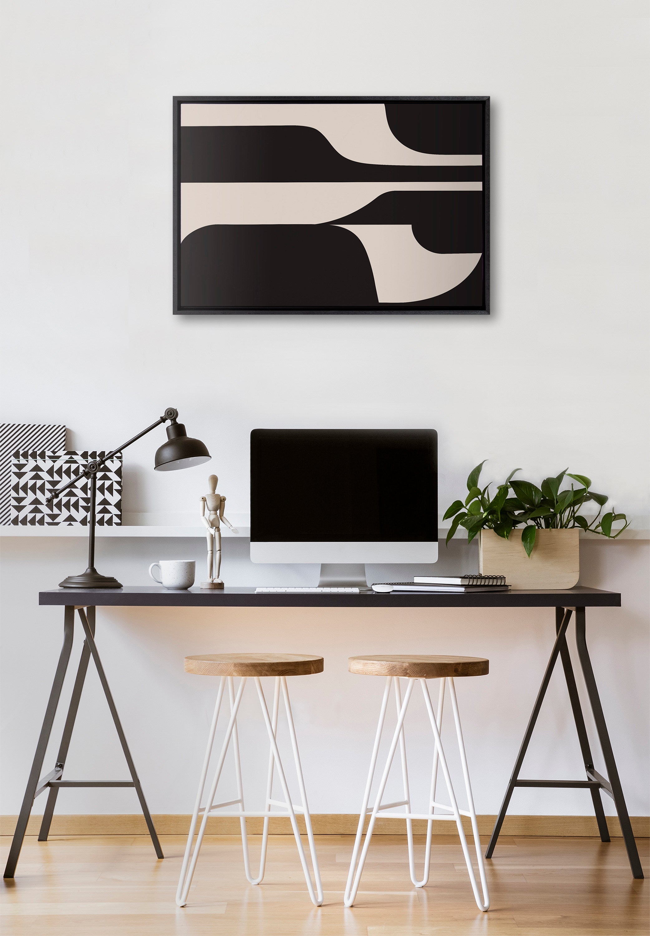 Balance Framed Canvas