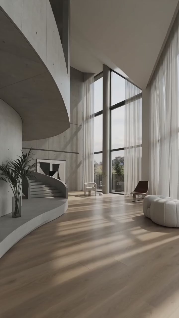 Load video: Boucle Arch Chair