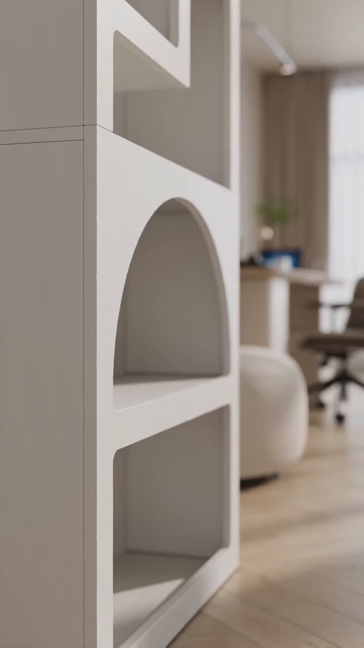 Load video: Modern Muse Bookcase
