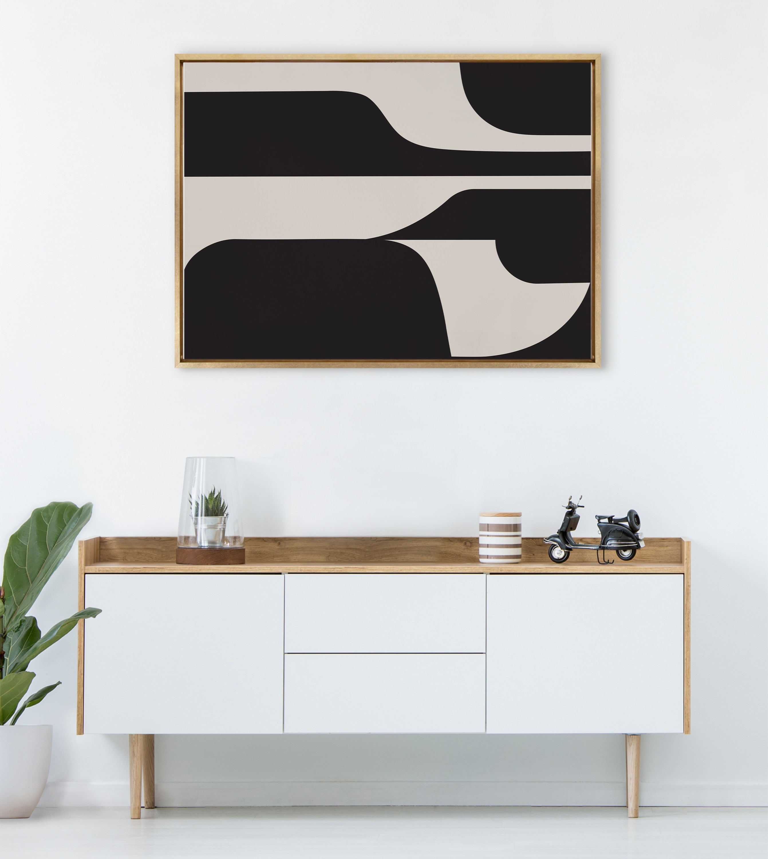 Balance Framed Canvas
