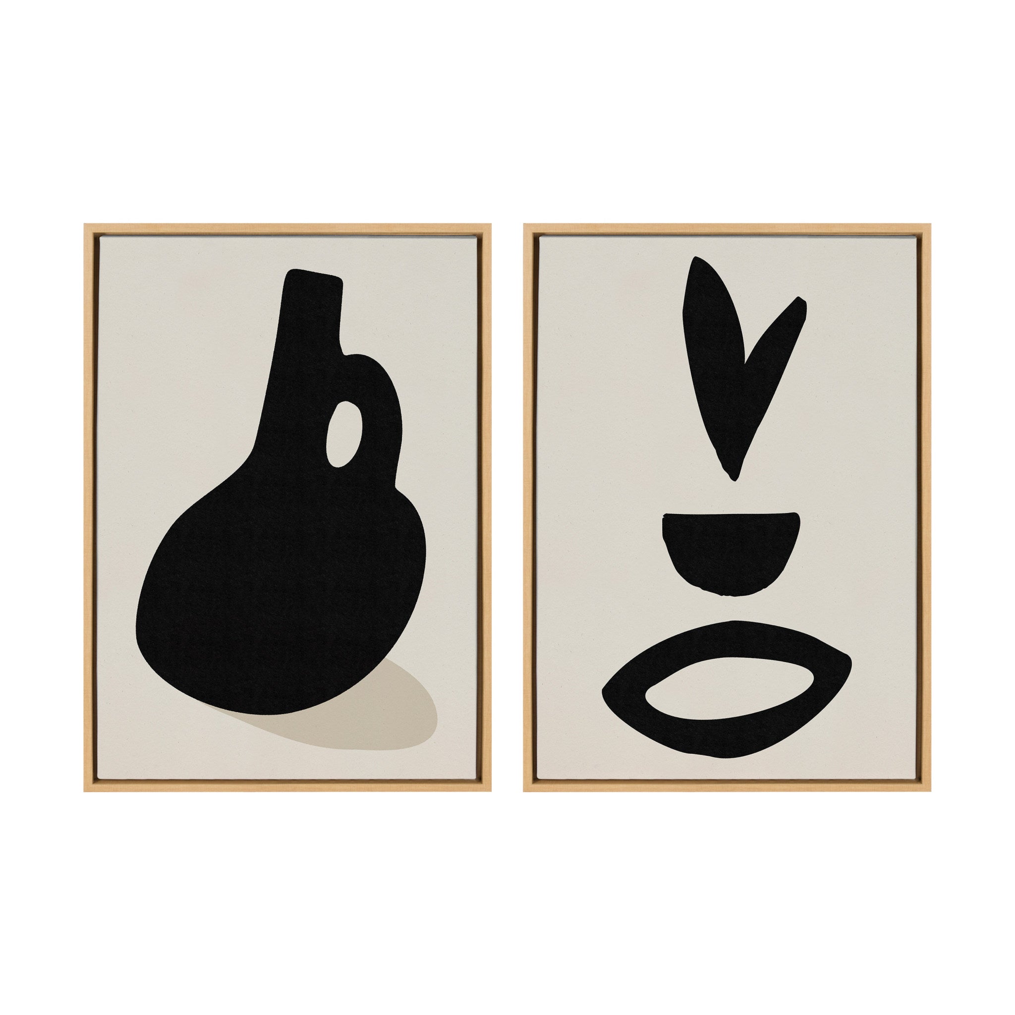 Objects of Quiet Framed Canvas Set