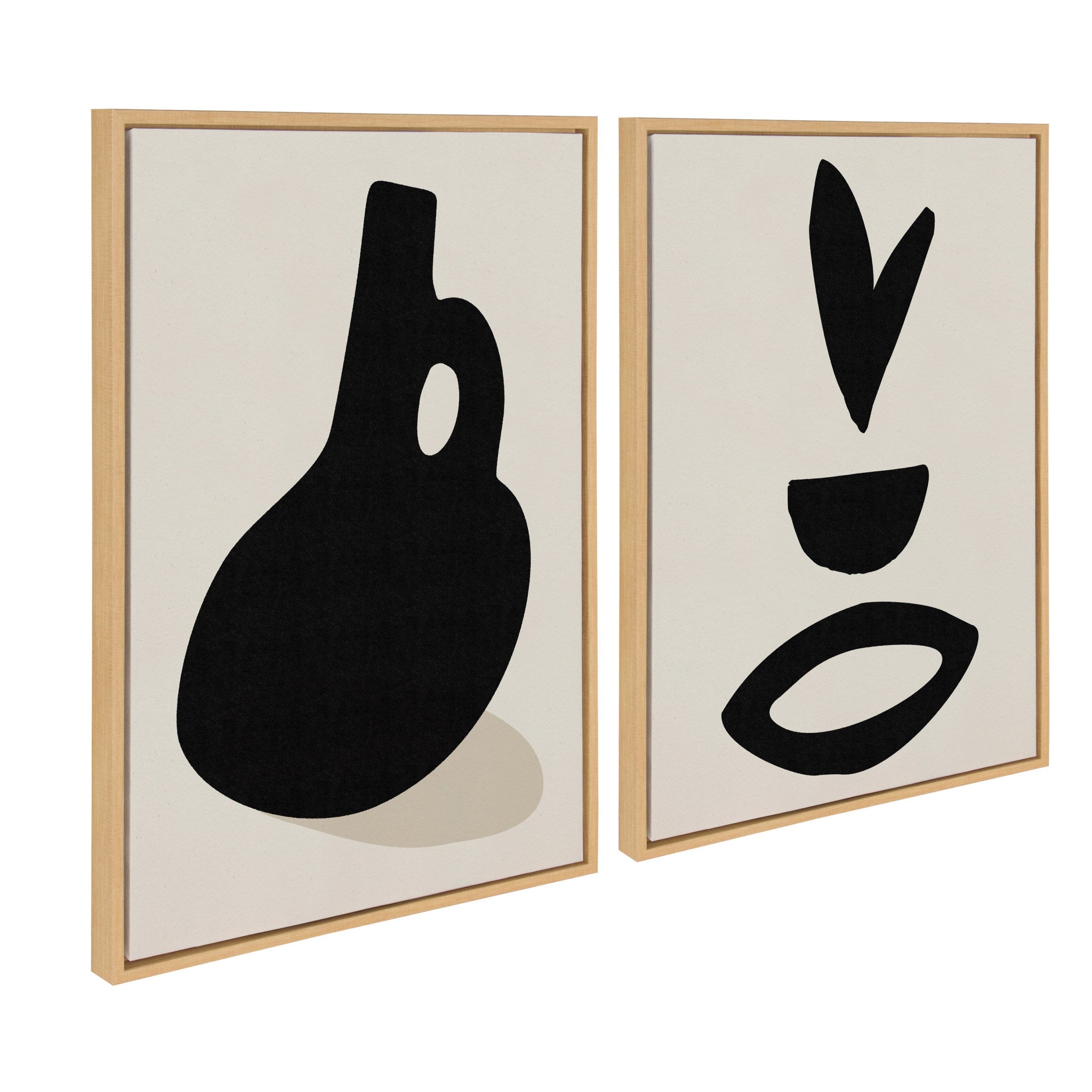 Objects of Quiet Framed Canvas Set